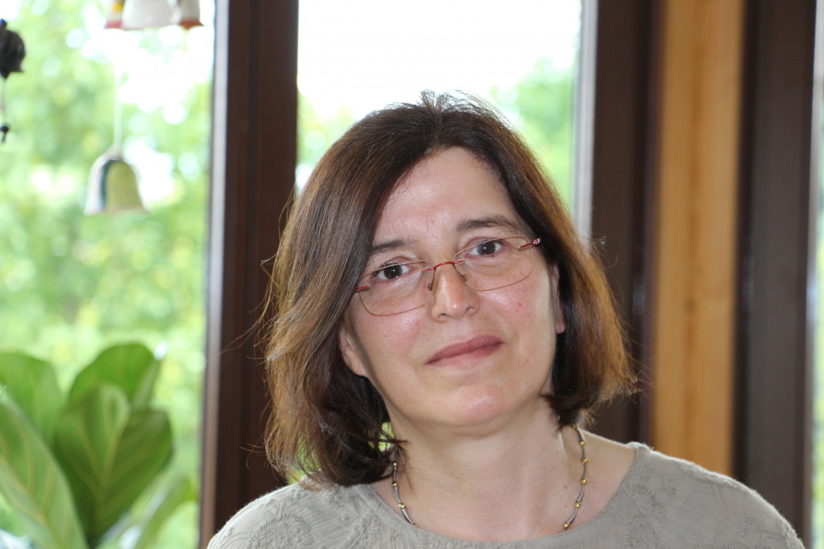 Portraitaufnahme von der Gemeindepädagogin Christine Aechtner-Lörzer