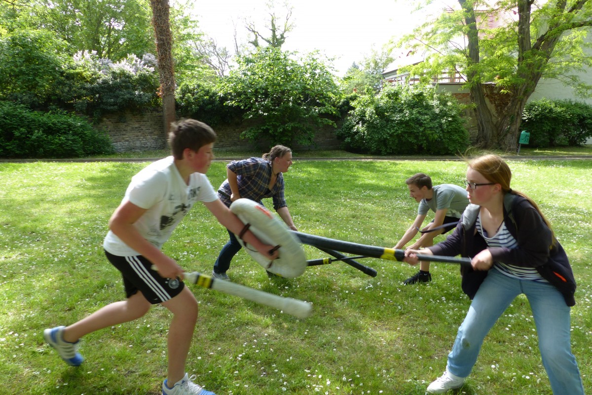 Jugger beim KreisJugendTreffen Jugger beim KreisJugendTreffen